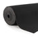 Tejido de tapicería de techo automotriz de velour - negro