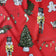 Tela de algodón - Cascanueces navideño, rojo