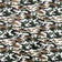 Tela de algodón - camuflaje marrón militar pequeño