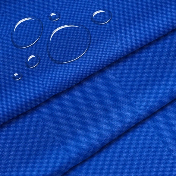 Tela impermeable Oxford - Azul aciano