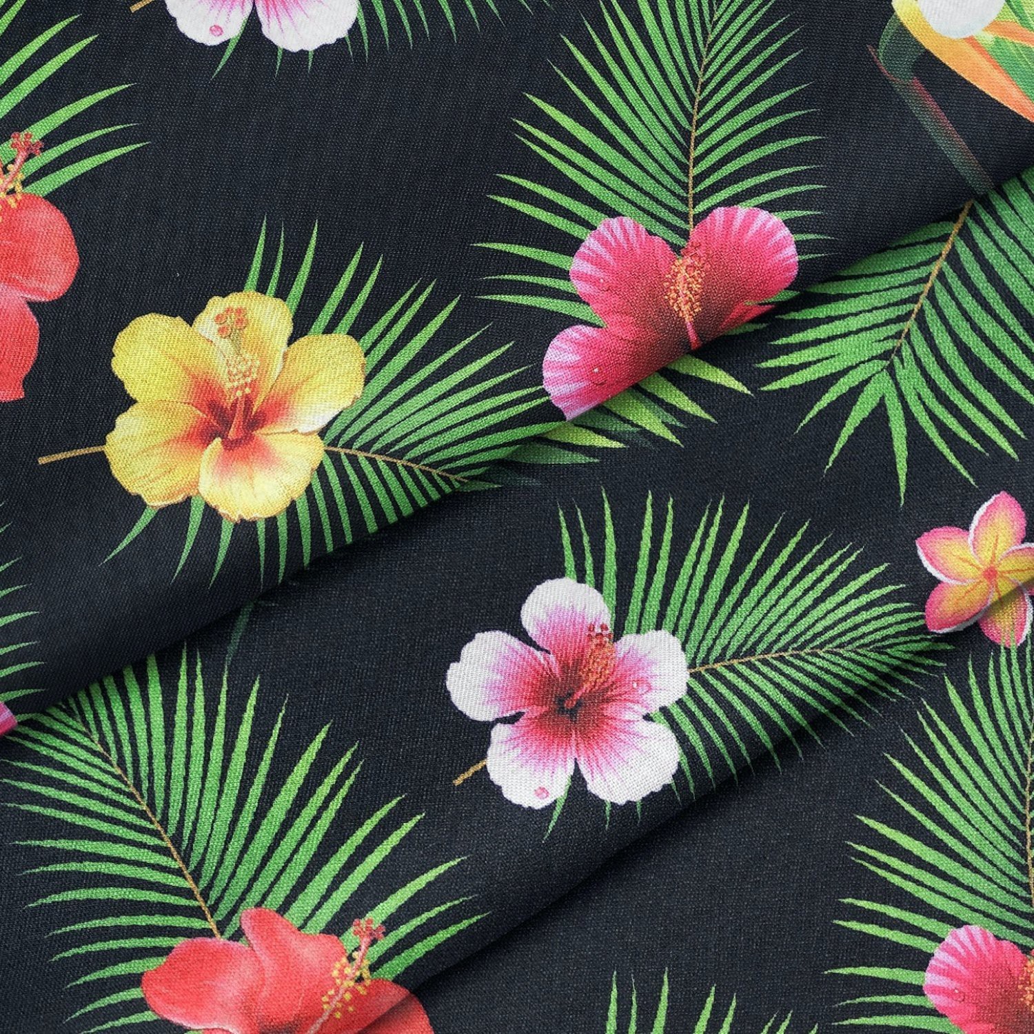Inconcebible Pedir prestado Pautas Tela impermeable Oxford - Pequeñas flores hawaianas