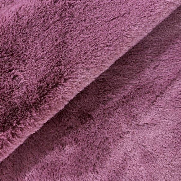 Tejido de punto - BUNNY Fur, rosa sucio