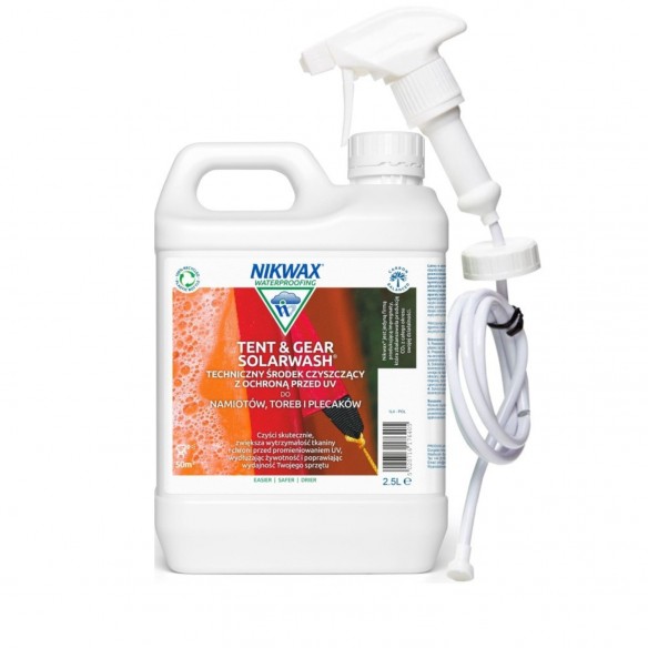 Agente impermeabilizante TENT & GEAR SOLARWASH 2.5 L