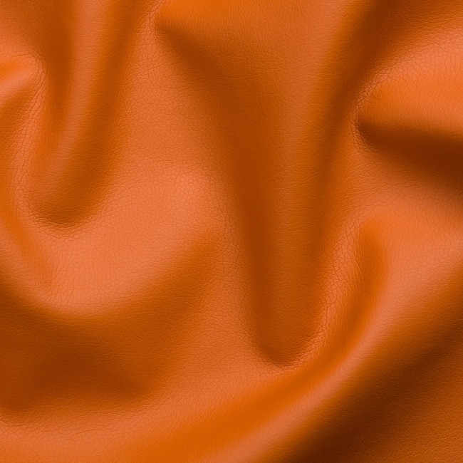Tela para tapizar Cuero de PU - Naranja