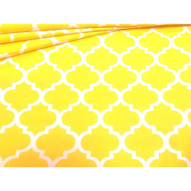 Tela de algodón - Amarillo Marruecos