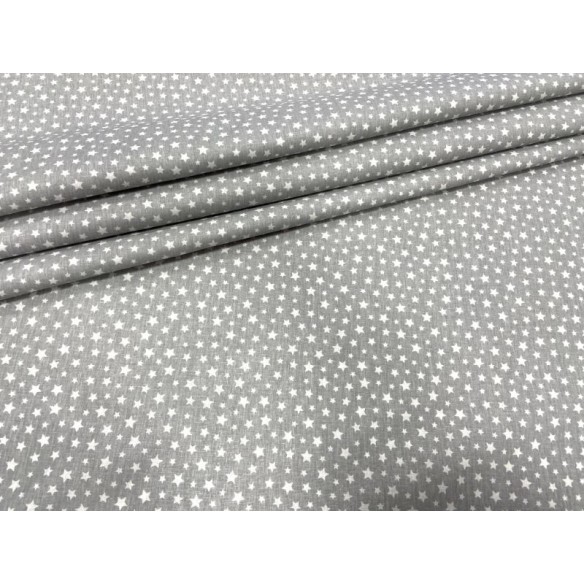 Tela de algodón - Mini constelación en gris