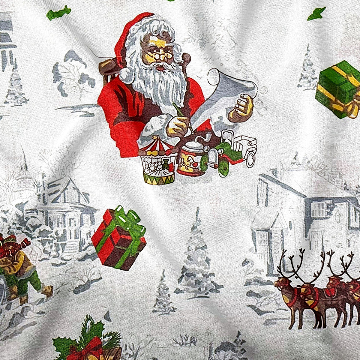Tela de algodón - Papá Noel