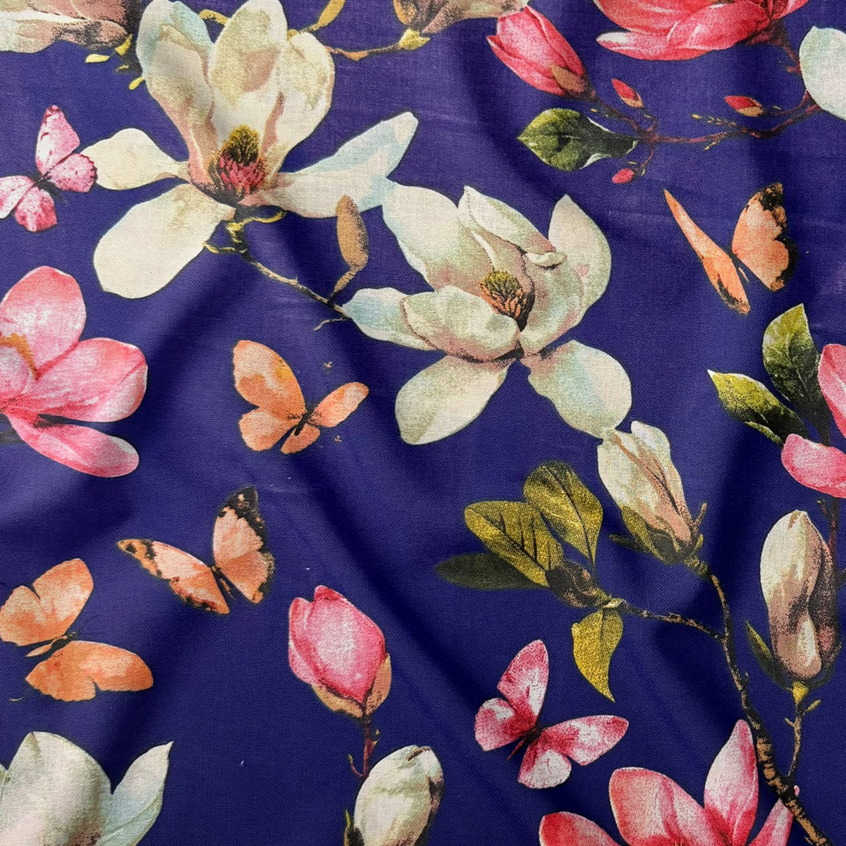 Cotton Fabric - Magnolia Night