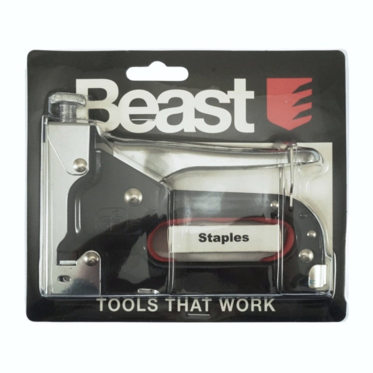 BEAST Upholstery Staple Gun (Tacker) 4-14mm + Staples Included