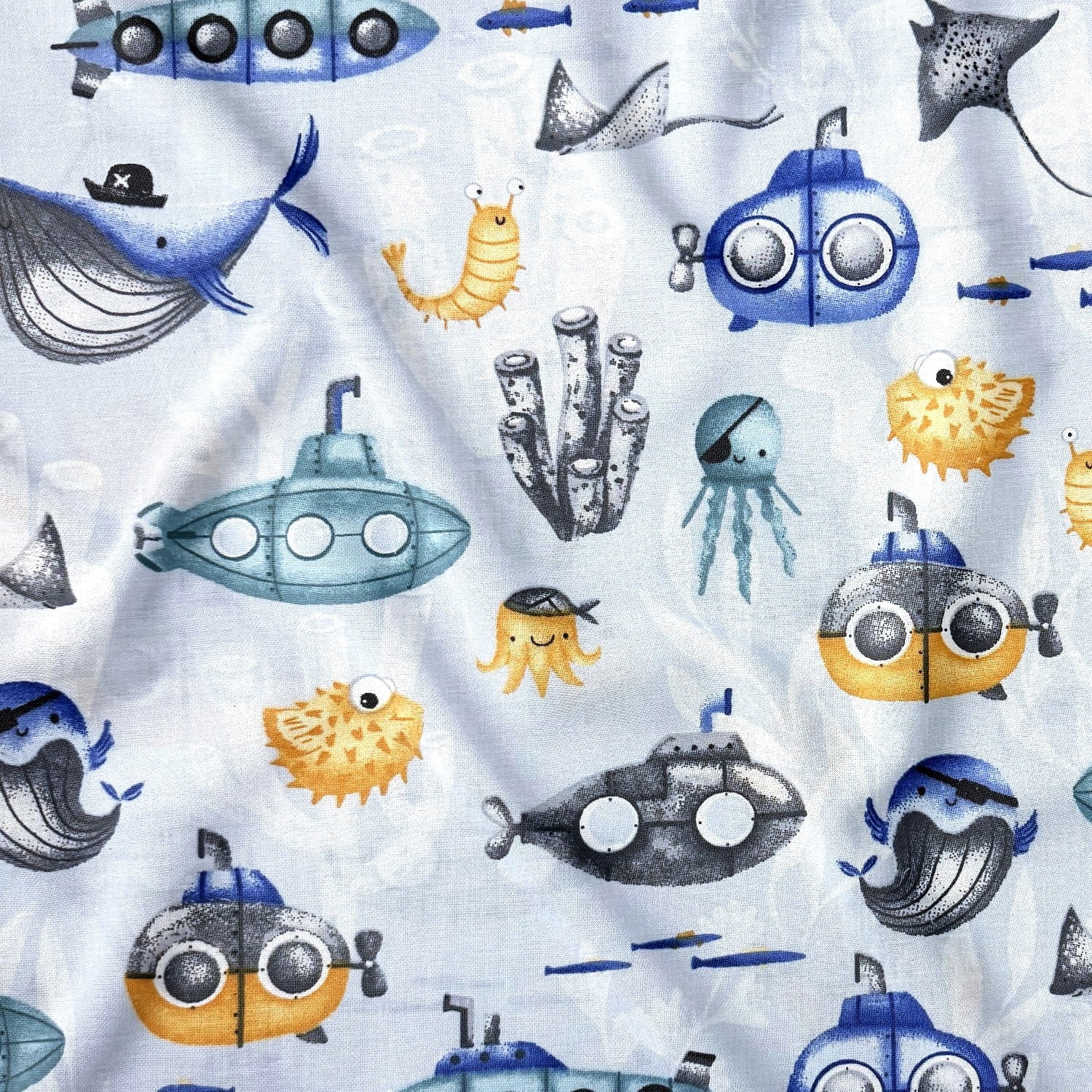 Tela de algodón - Ocean Explorers