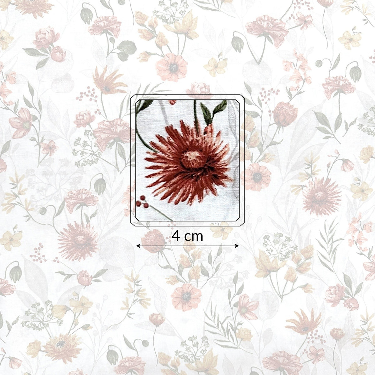 Cotton Fabric - Daisies