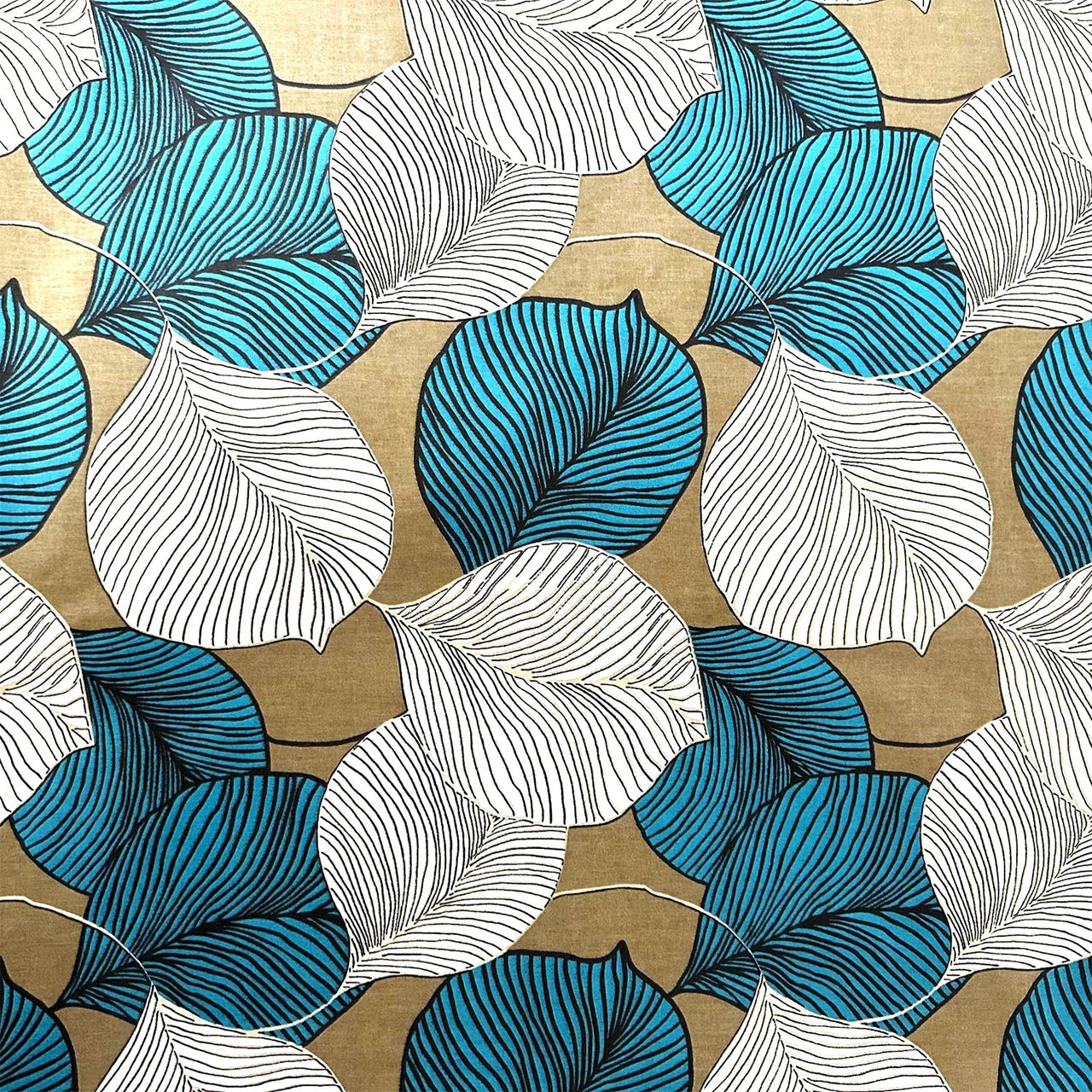 Cotton Fabric - Fan Leaf