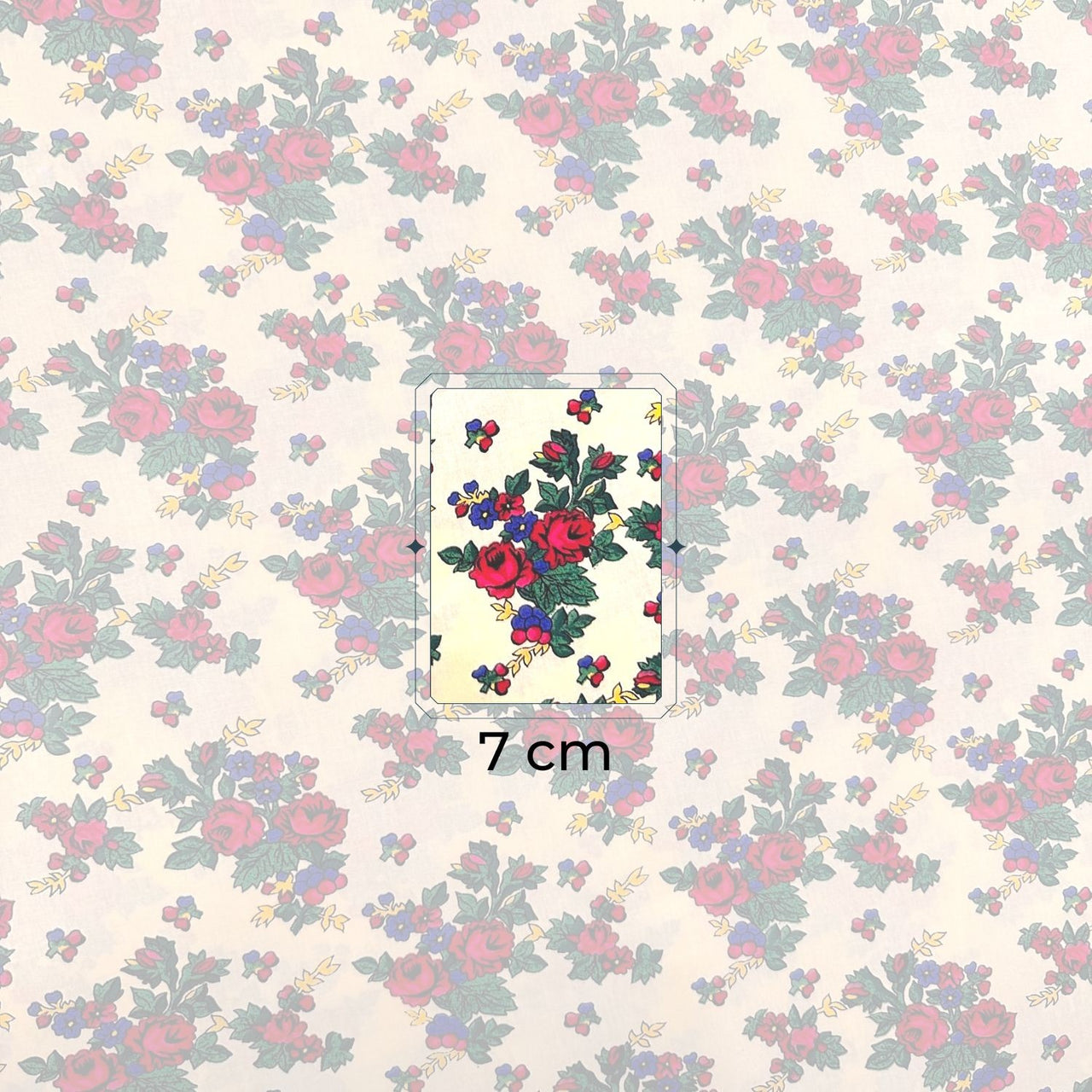 Cotton Fabric - Highland Flowers Beige