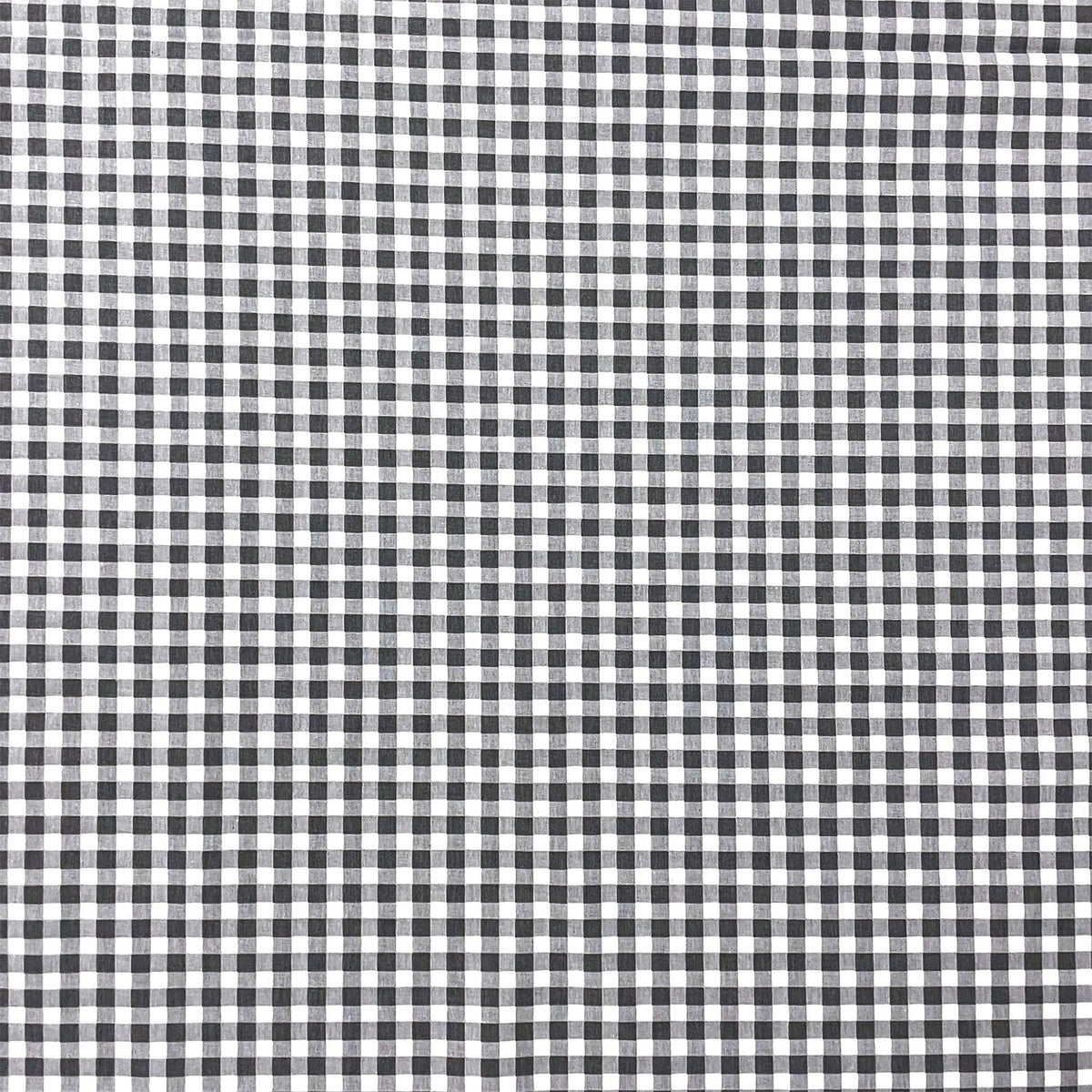 Cotton Fabric - Ikea Grid Grey