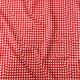 Tela de algodón - Ikea Cuadrícula Roja