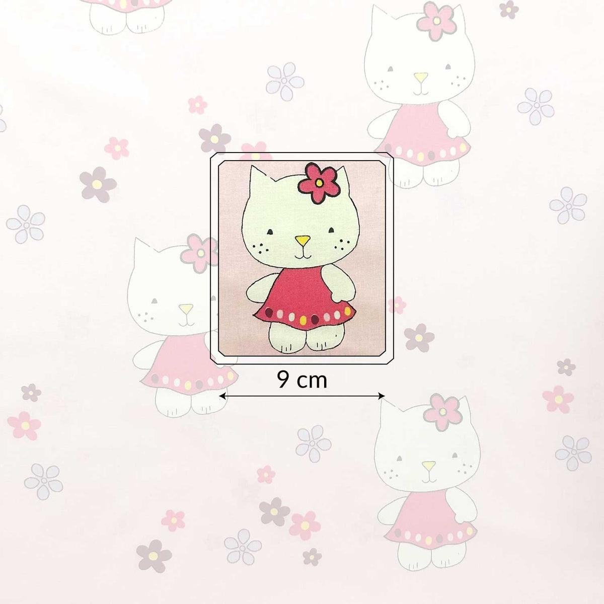 Cotton Fabric - Kitty