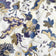 Tela de algodón - diseño oriental, dorado y azul