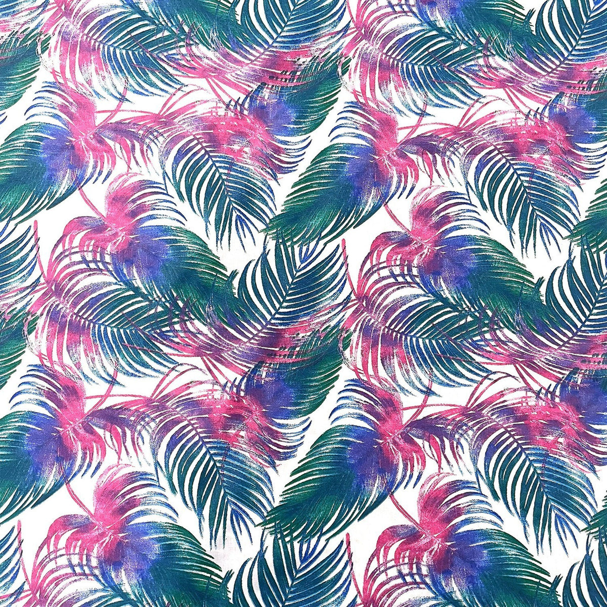 Cotton Fabric - Palm Leaves Monstera