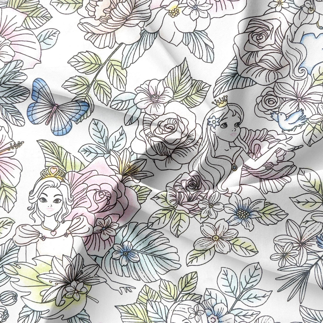 Cotton Fabric - Princess