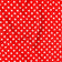 Tela de algodón - Lunares rojos de 1 cm