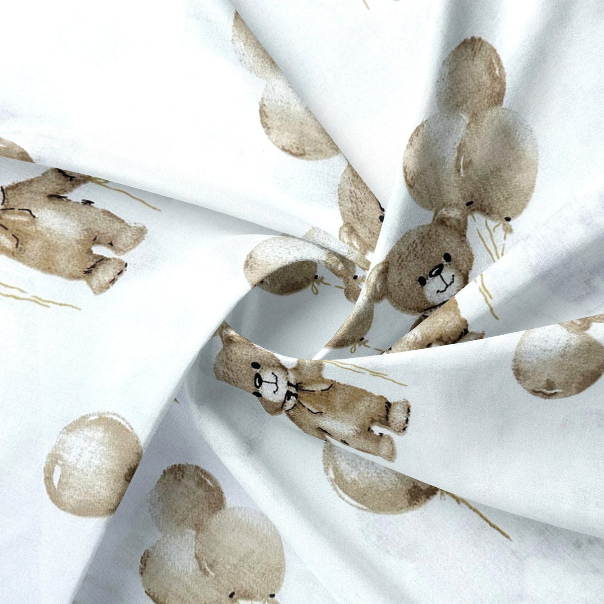 Cotton Fabric - Teddy
