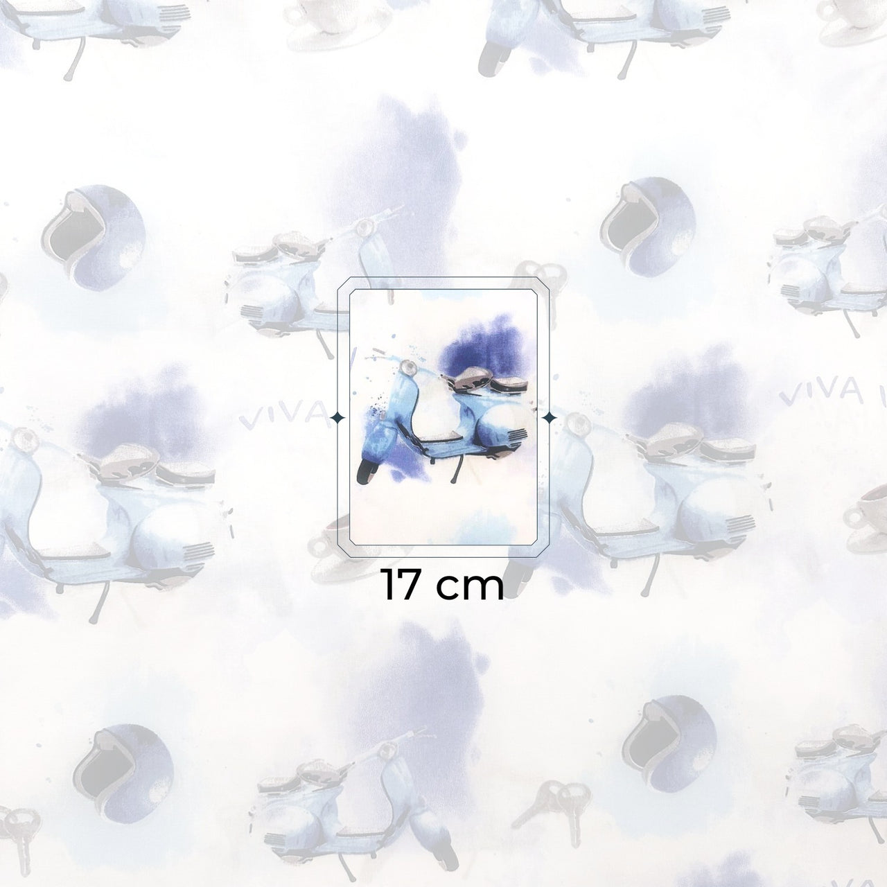 Cotton Fabric - Viva Italia