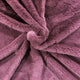 Tejido de punto de piel de conejo - rosa sucio