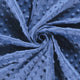 Tejido minky 300 g - azul oscuro