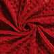 Tejido de minky 300 g - Rojo