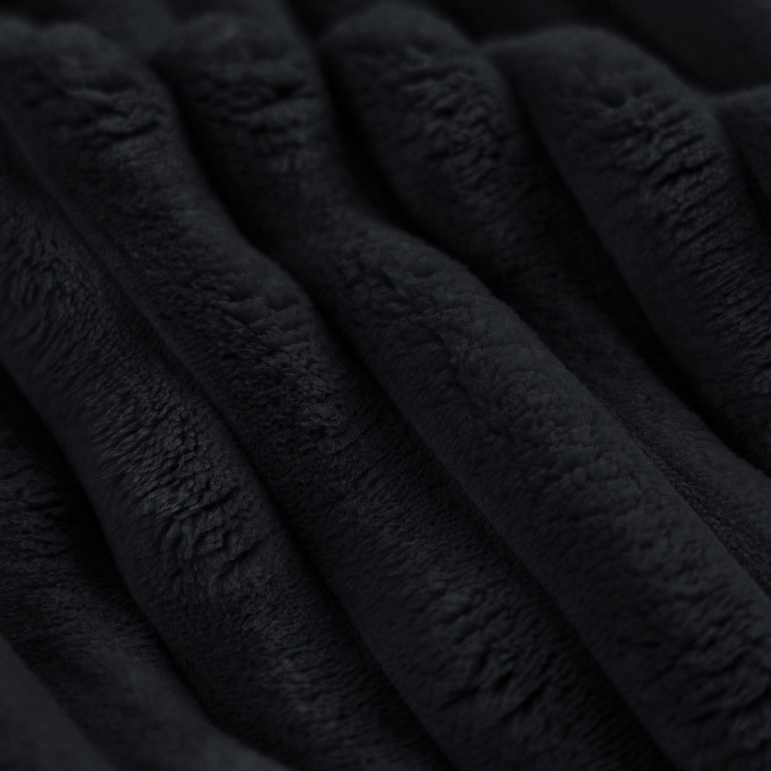 Tela de tapicería TILIA velour - negro