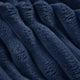 Tela de tapicería TILIA velour - azul marino
