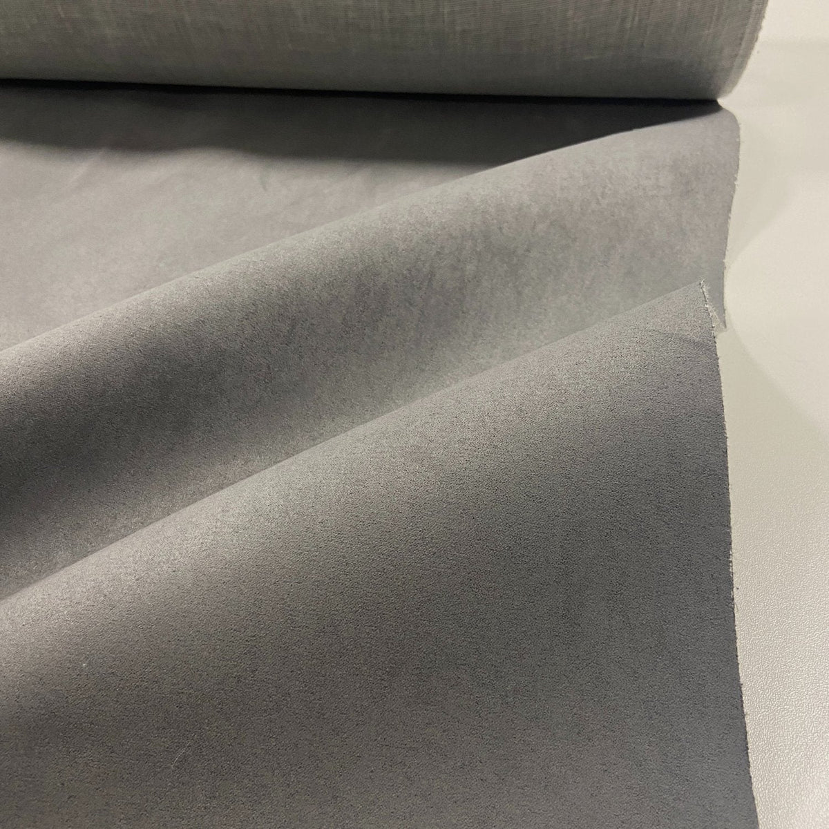 Upholstery Fabric Nubuck - Dark Ash