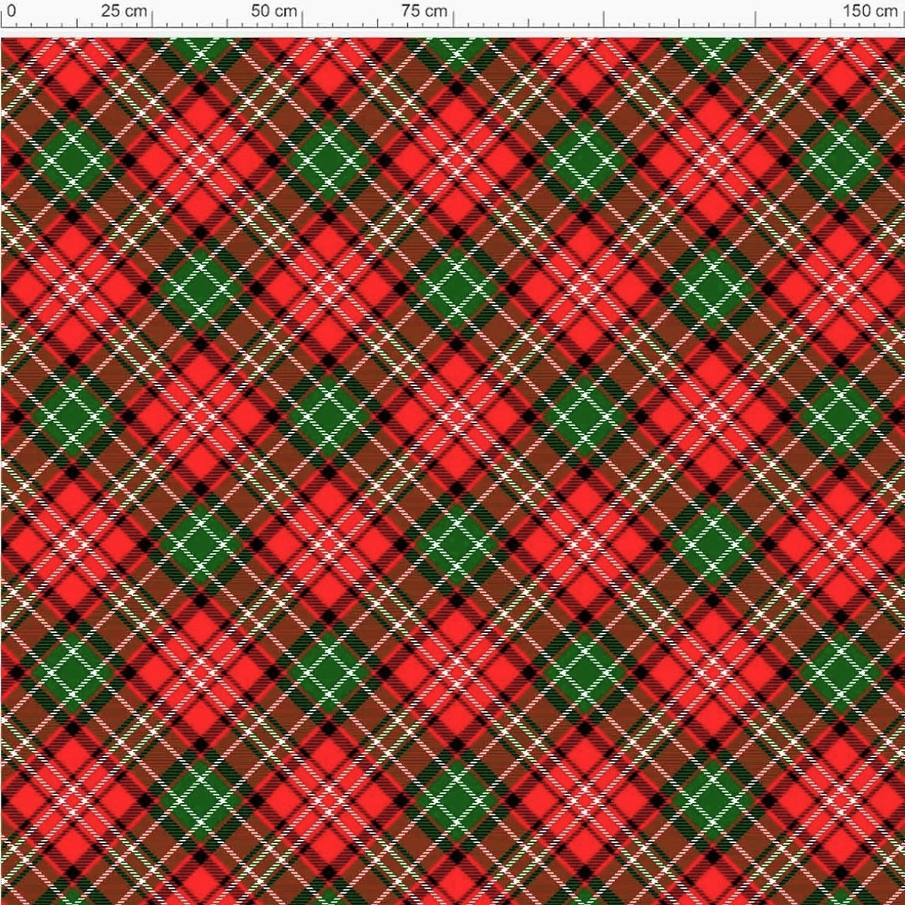 Water Resistant Christmas Fabric Oxford - 50259