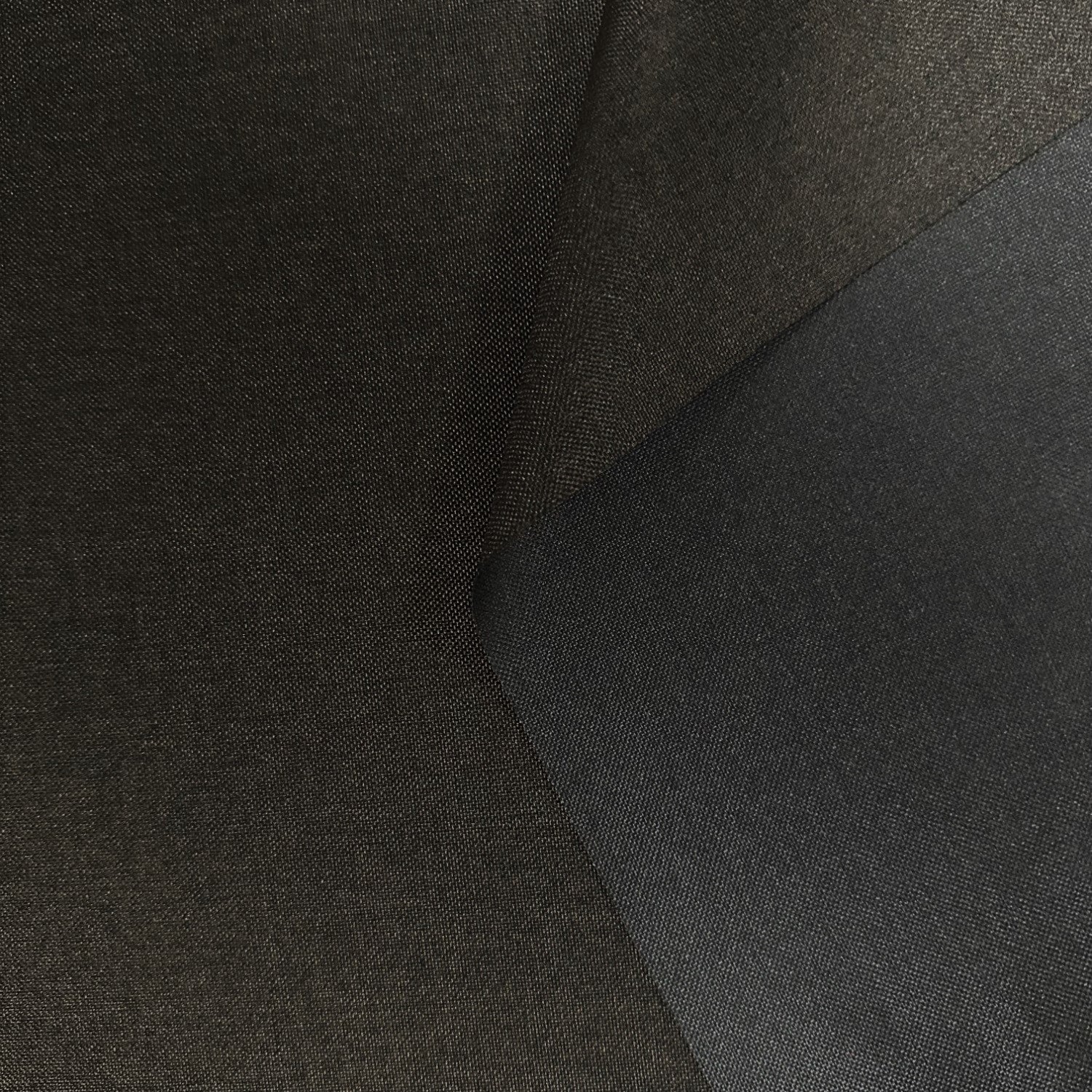 Water Resistant Fabric Linen Imitation - Dark Brown