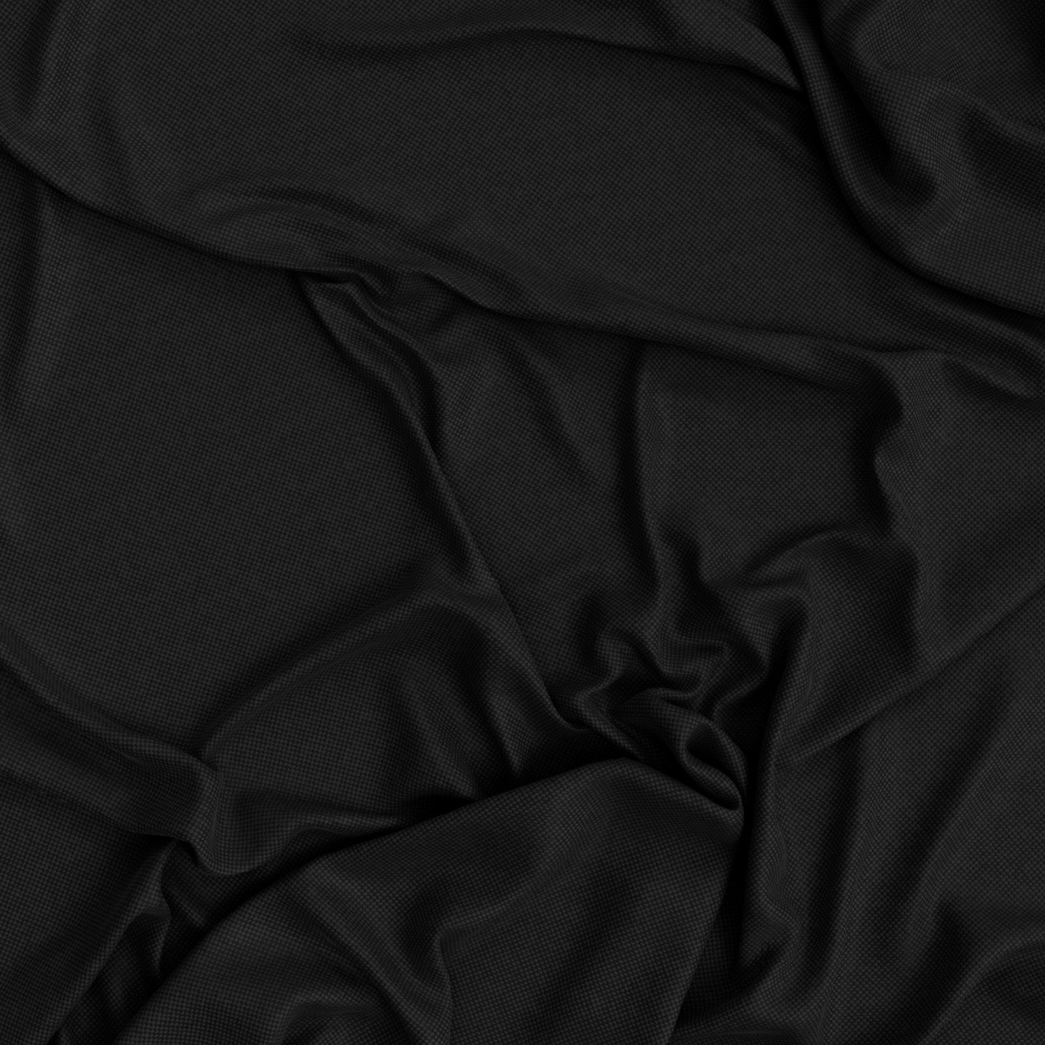 Water Resistant Fabric OXFORD UV - Black