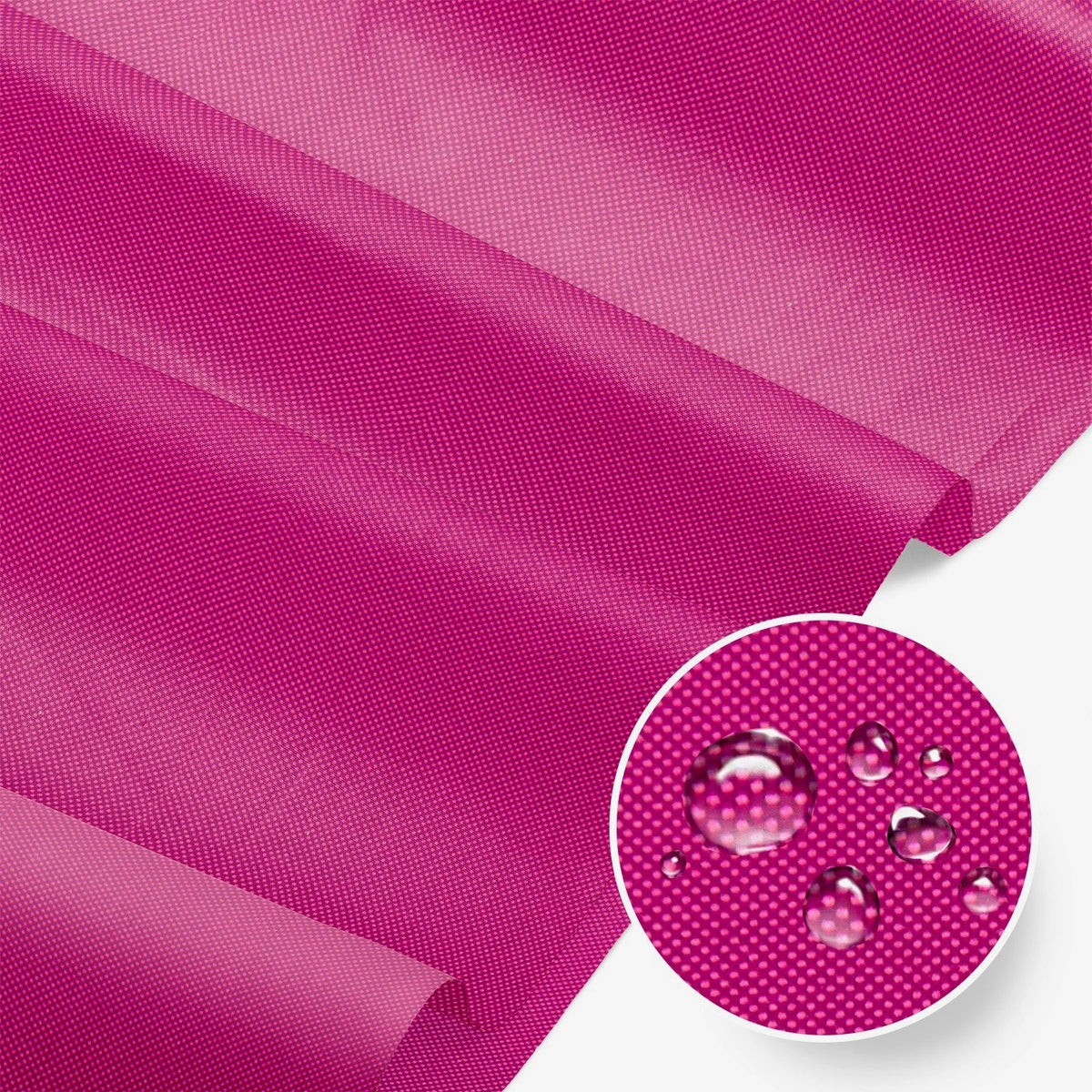 Water Resistant Fabric Oxford - Fuchsia