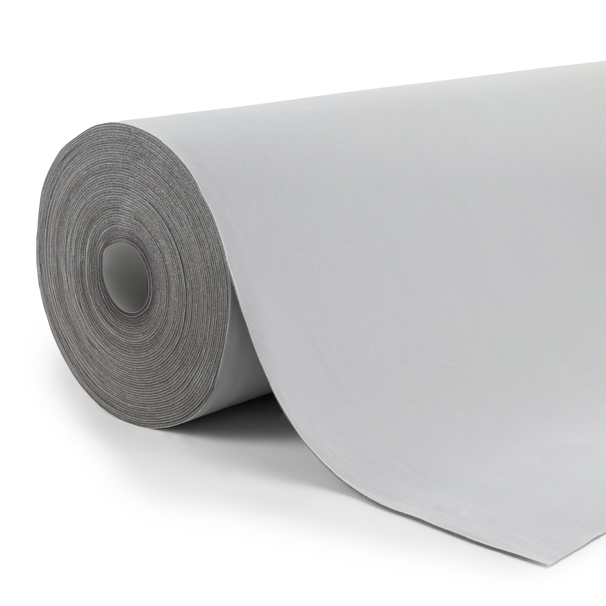 Tejido para tapizado de techo automotriz - gris claro